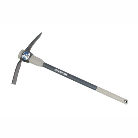 SEYMOUR MIDWEST 5 lbs 36 in. S400 Jobsite Forged Steel Double Bit with Pick Mattock, Gray 7022502